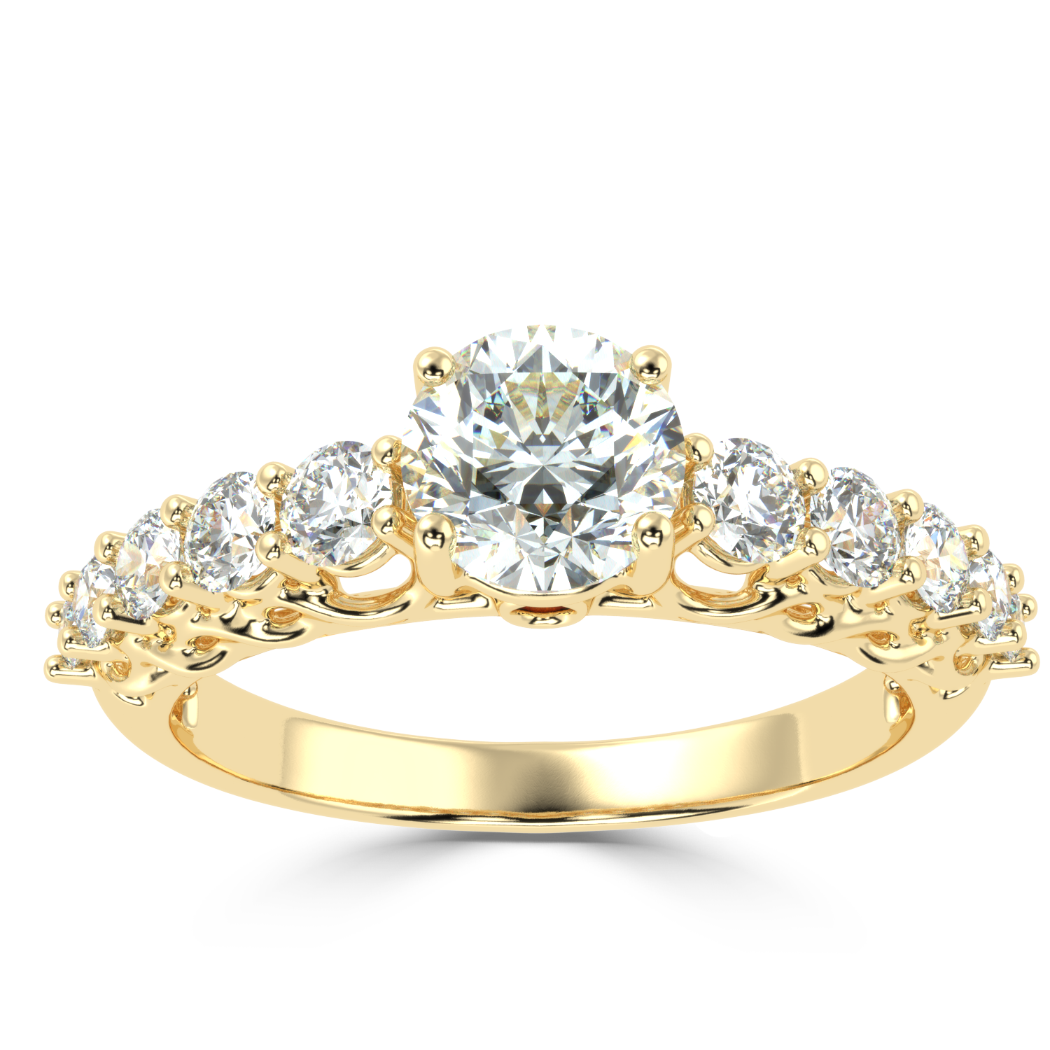 Buy 1.32Carat Solitaire Natural Diamond Ring |Solitairekart
